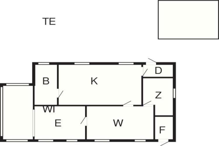 4 Person Holiday Home In T Nder Tonder Ngoại thất bức ảnh